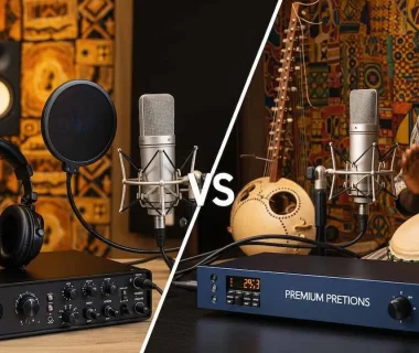 Best Audio Interfaces for Recording African Music- Under $500 vs Premium Options