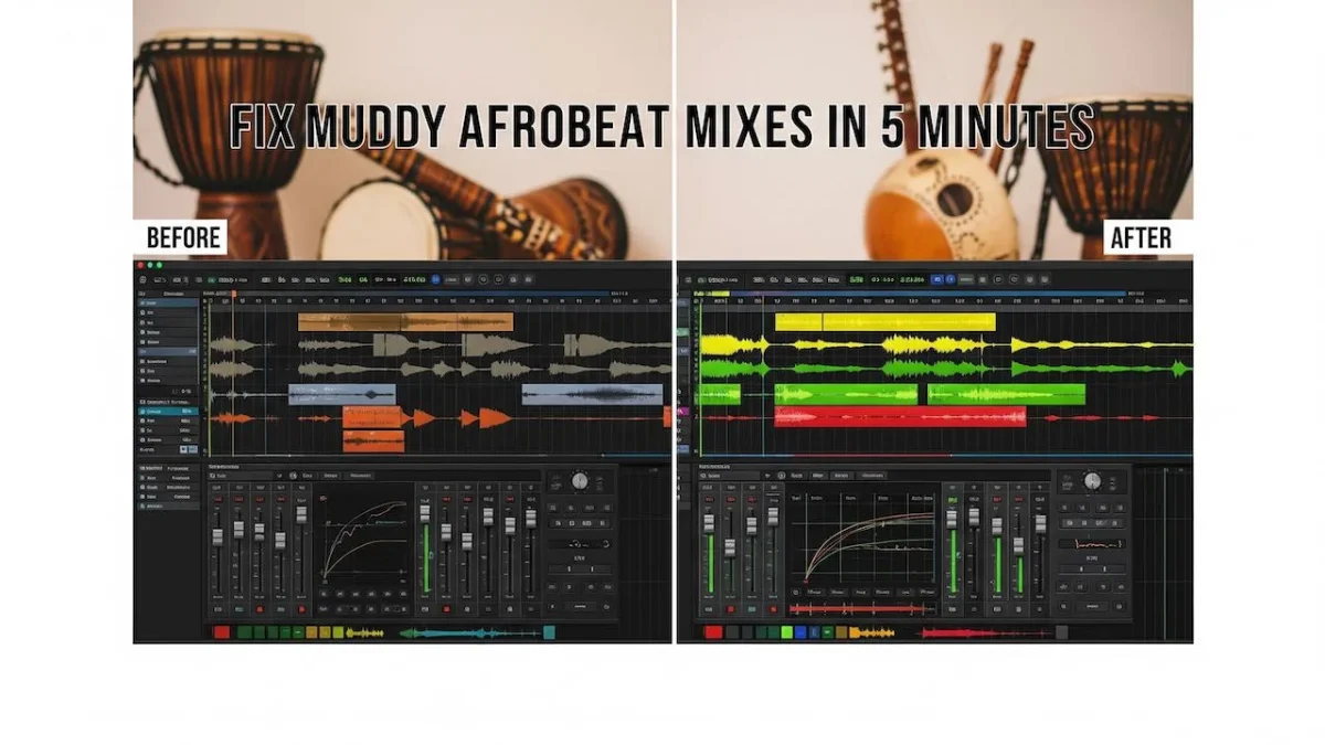 Fix Muddy Afrobeat Mixes in 5 Minutes (Step-by-Step Guide)