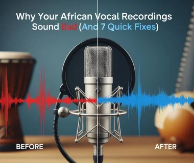 Why Your African Vocal Recordings Sound Bad (And 7 Quick Fixes)